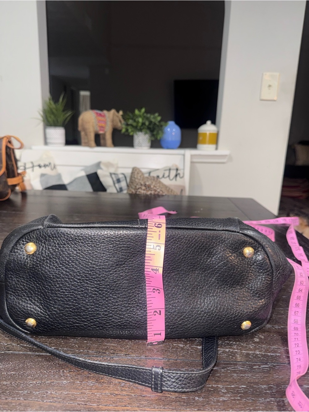 Prada Vitello Daino Leather Black Vitello with Gold Hardware - Picture 12 of 12